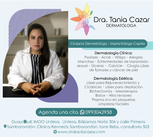 dermatologo Samborodon y Guayaquil
