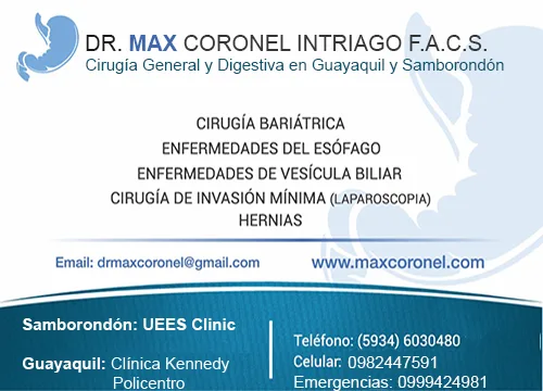 Dr. MAX CORONEL INTRIAGO