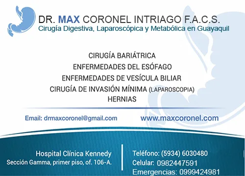 Dr. MAX CORONEL INTRIAGO