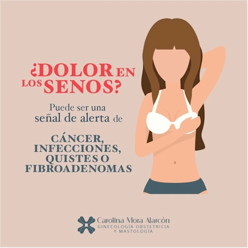 Dolor en los senos y evaluación mastológica