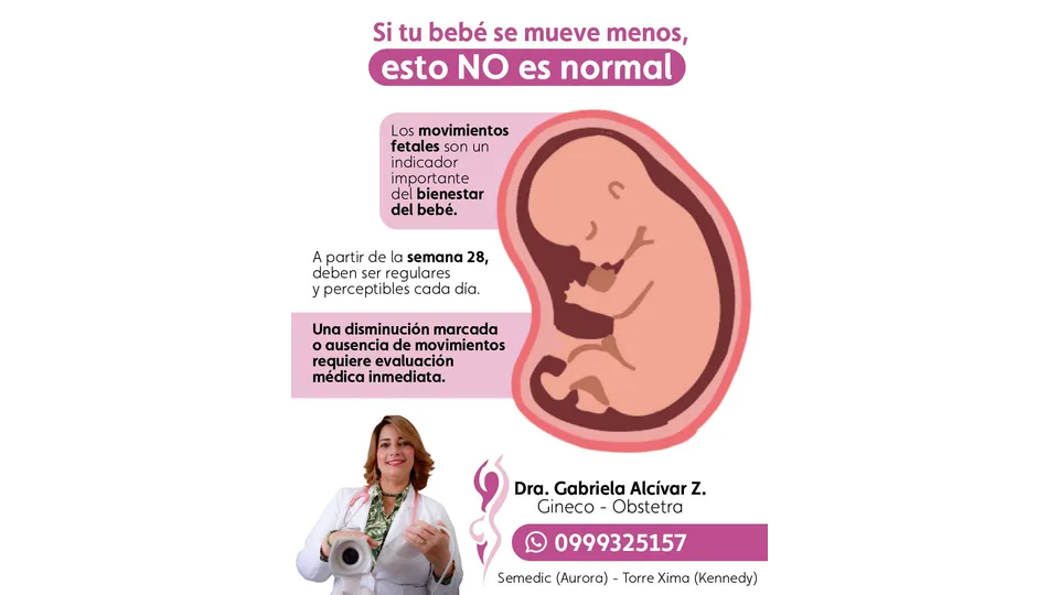 Imagen sobre Movimientos del bebé: cuándo consultar si disminuyen
