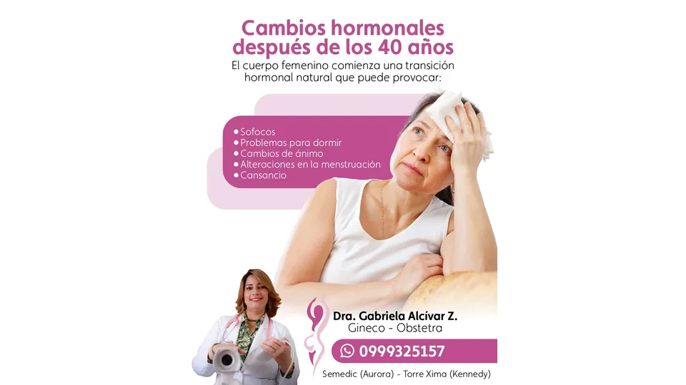 Imagen sobre Perimenopausia: cambios en el ciclo, sofocos y otros síntomas