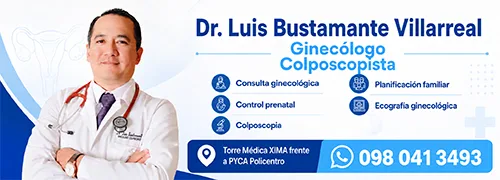 Dr. Luis Bustamante, ginecólogo en Guayaquil