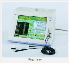 equipo paquimetria corneal