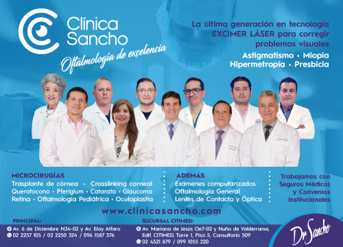 CLINICA SANCHO OFTALMOLOGOS QUITO