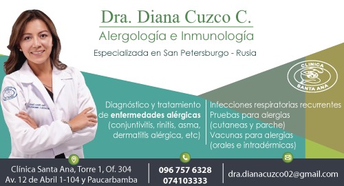 alergologos clinica santa Ana