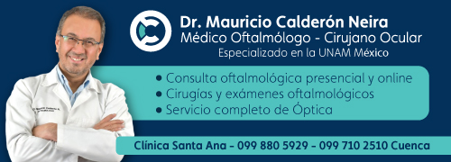OFTALMOLOGO CUENCA DR MAURICIO CALDERON