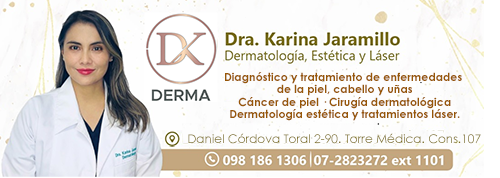 Dra KARINA JARAMILLO DERMATOLOGA CUENCA LASER