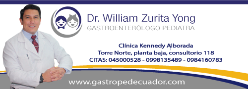 DR. WILLIAM ZURITA GASTROENTEROLOGO NIOS