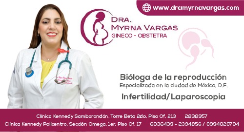 DRA. MYRNA VARGAS GINECOLOGA