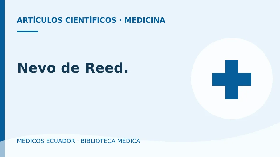 Ilustración informativa de Nevo de Reed.