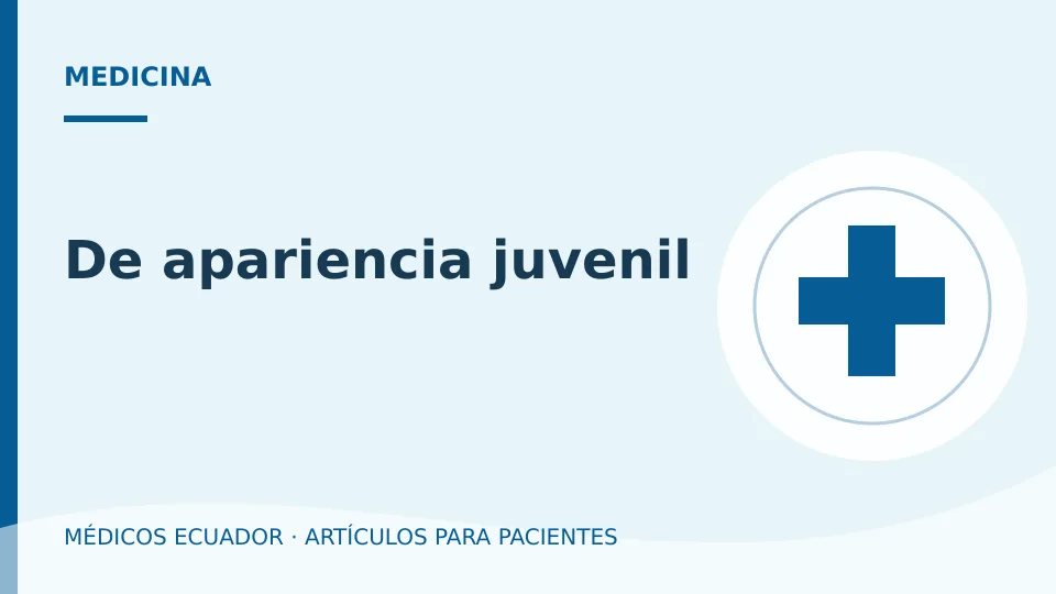 Imagen del artículo De apariencia juvenil