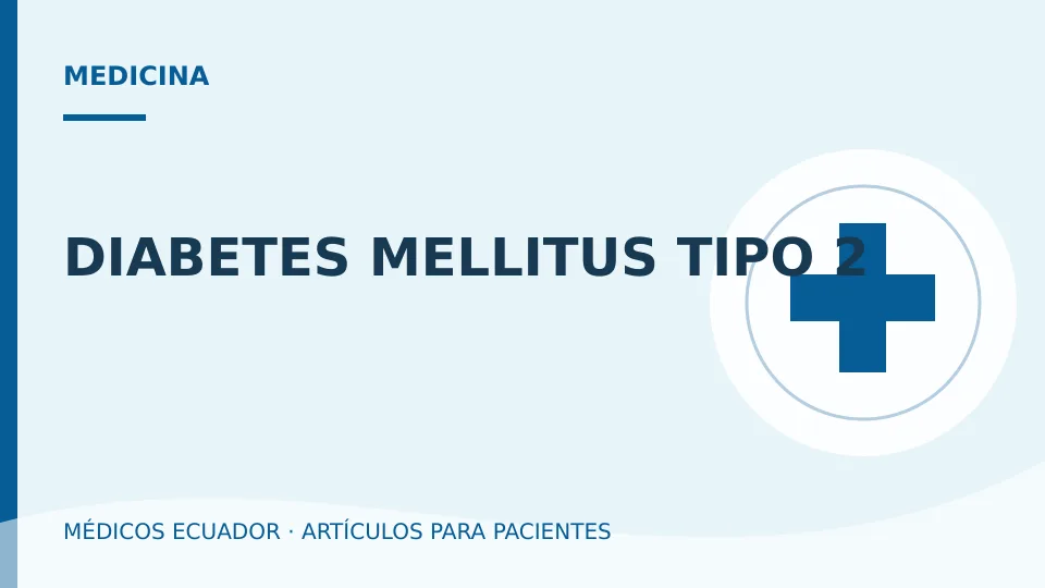 Imagen del artículo DIABETES MELLITUS TIPO 2