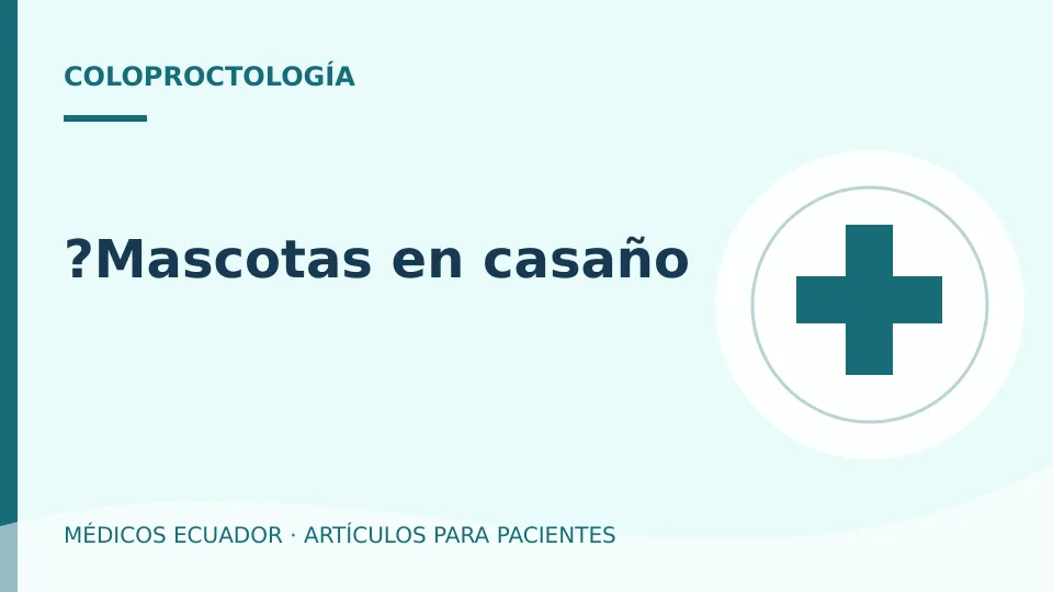 Imagen del artículo ?Mascotas en casaño
