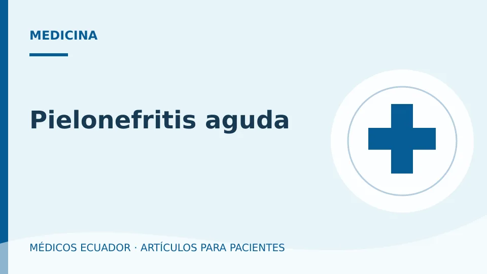 Imagen del artículo Pielonefritis aguda