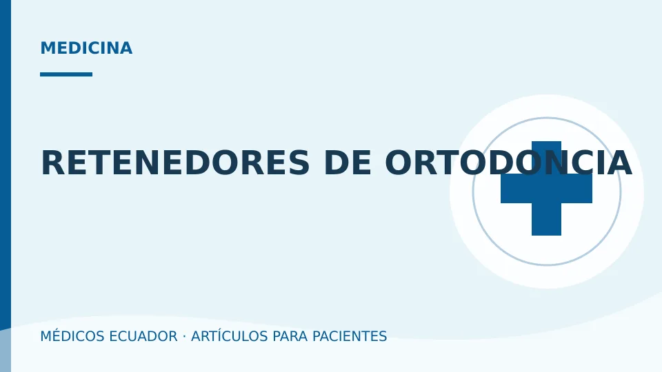 Imagen del artículo RETENEDORES DE ORTODONCIA