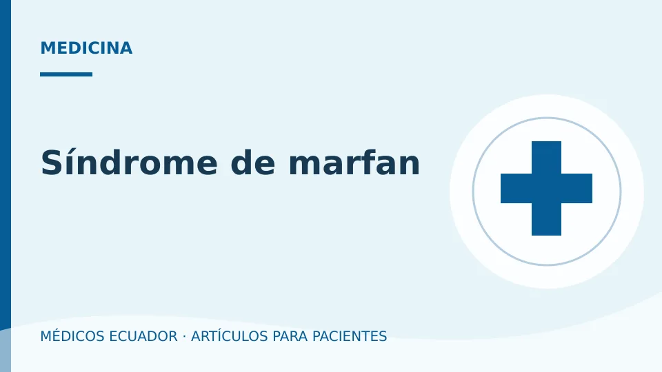 Imagen del artículo Síndrome de marfan
