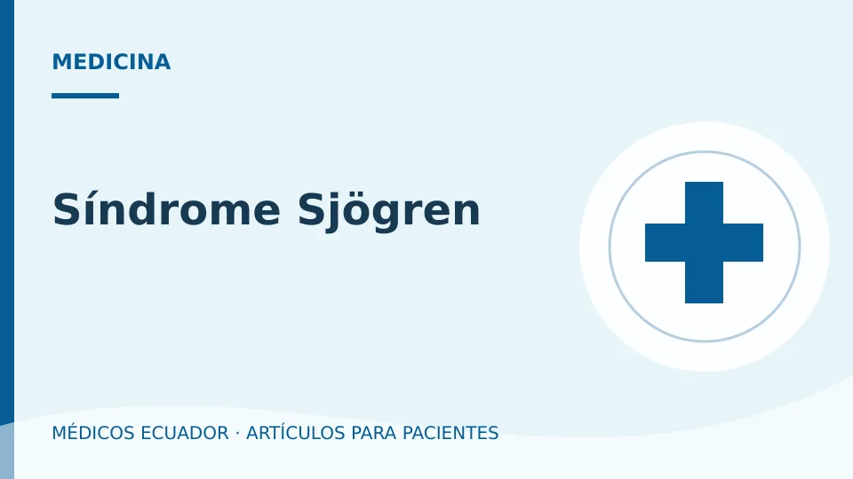 Imagen del artículo Síndrome Sjögren