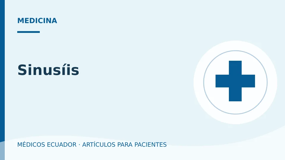 Imagen del artículo Sinusíis
