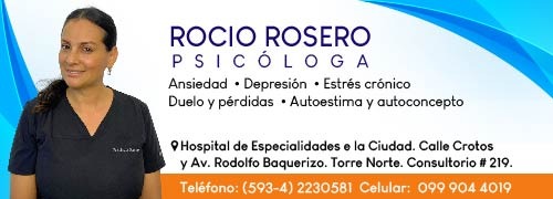PSICOLOGA GUAYAQUIL ROCIO ROSERO DE MORALES